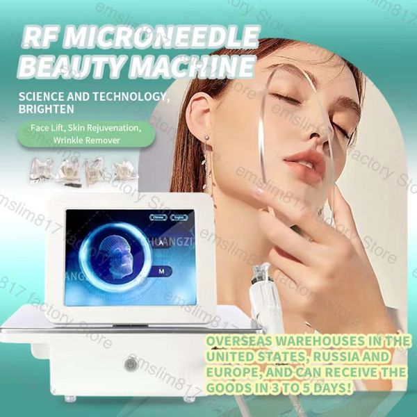 Articles de beauté Gold Standard Microneedle RF Machine Micro Aiguille Cartouche Microneedling Radio Fréquence RF Aiguillage Fractionnel RF Microneedle