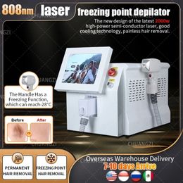 Articles de beauté Hot 2000w 808nm Platinum Diode Laser Hair Removal Machine Ice 755 808 1064 Épilation Laser-Permanent Laser Remove-Laser