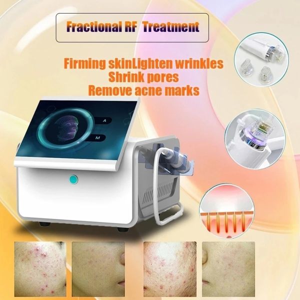 Articles de beauté HOT Microneedle Fractional Machine RF Fractional-Machine Traitement de l'acné Lifting Rajeunissement de la peau Équipement Factory Outlet