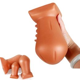 Artículos de belleza Enorme Anal Plug Grueso Butt BDSM Juguete Íntimo sexy Juguetes Para Hombres Masajeador de Próstata Expansor Anal Gran Buttplug Dilatador Vaginal