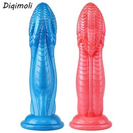 Articles de beauté Énormes godes Plug anal avec ventouse Dilatateur doux Pénis Stimuler le vagin et l'anus Gros Phallus Masturbateur Dick Jouets sexy