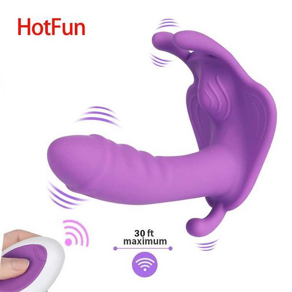 Artículos de belleza Braguita Desgaste Vibrador de control remoto oculto Juguetes sexy Masturbación femenina Coño Vibración multifrecuencia Productos para adultos