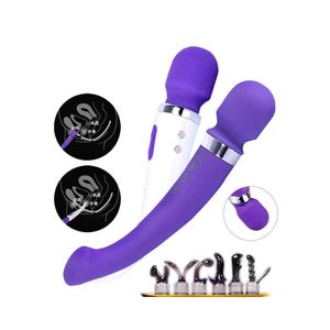 Schoonheidsartikelen Libo 2020New dames siliconen dubbele g-spot vibrator konijn stick sexyy volwassen speelgoed