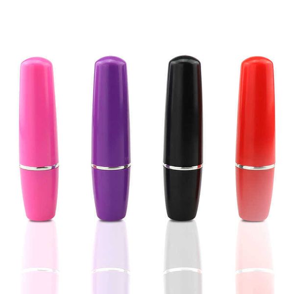 Artículos de belleza lápiz labial Mini vibrador juguetes sexy para mujeres bolsillo Pornografia juegos herramienta Strapon productos sexysual clítoris estimulación vaginal