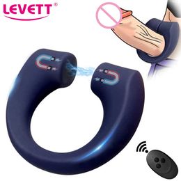 Schoonheid items magnetische mannelijke penis pik ringen vibrator draadloze externe slotvertraging ejaculatie cockring vibrators paren rinkelen sexy speelgoed voor mannen