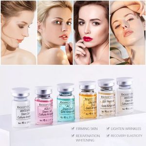 Articles de beauté Makeup Foundation Cream Gold Ampoule Serum Glow Starter Kit Mélangez les nuances Brightening Cream