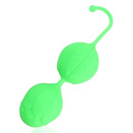 Artículos de belleza Man nuo Safe Silicone Kegel Ball Ben Wa Vagina Tighten Ejercicio Máquina Vaginal Geisha juguetes sexy para mujeres Productos