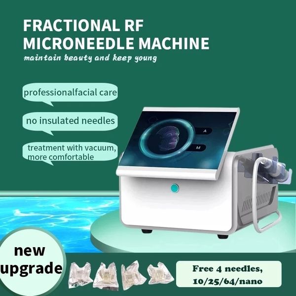 Articoli di bellezza Microneedle Fractional Machine RF Fractional-Machine Trattamento dell'acne Face Lift Attrezzatura per il ringiovanimento della pelle