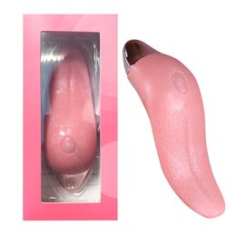 Beauty Items Mikki jzyk lizanie wibrator dla kobiet G-spot stymulator echtaczki Clit zabawki erotyczne dla kobiet akumulator sutek damski Masturbator