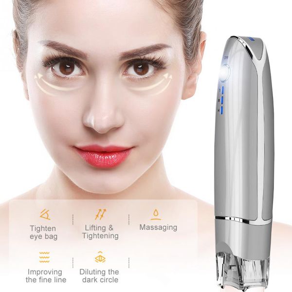 Articles de beauté Mini 2in1 EMS Clip Eye Masseur Lifting du visage Supprimer les rides Cernes Poches Soins du visage Vibration Machine d'élimination des rides usage domestique