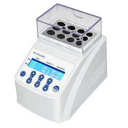 Articles de beauté Mini Gel Maker Chauffage thermostatique Machine d'incubateur de bain de bain de refroidissement en métal 15 * 2 ml / 40 * 0,2 ml / 24 * 0,5 ml peut choisir