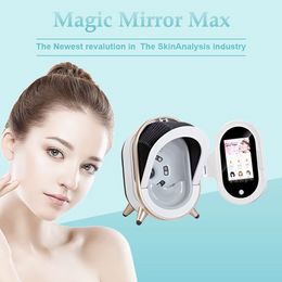 Schoonheidsartikelen Multi-taal 8 Spectrum Magic Mirror Facial Skin Analyzer gezichtsapparatuur 3D Camera Skin Analysis Machine