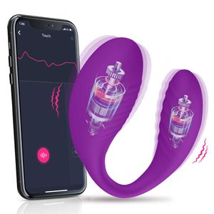 Articles de beauté Nouvelle APP Télécommande Vagin Boules Bluetooth Vibrateur pour Femmes Sans Fil Kegel Ball Oeuf Vibrant Femme Culotte Gode Sexy Jouets