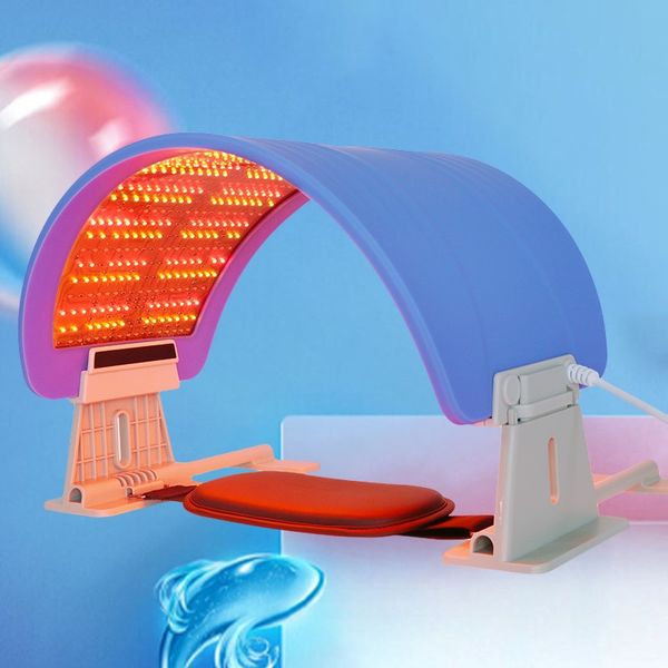 Articles de beauté nouveau Design anti-rides 3 couleurs lumière LED dispositif corporel couverture sûre Machine de soins de la peau ceinture de luminothérapie