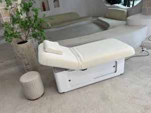 Articles de beauté nouvelle table de massage électrique support tout en acier haut de gamme peut être personnalisé en cuir 3 moteurs avec CE