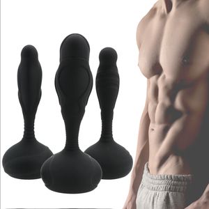 Schoonheidsartikelen Olo Prostaat Massager Sexy speelgoed voor mannen Male masturbator Buttplug 10 Speed ​​Vibrator Anal Beads Adult Products