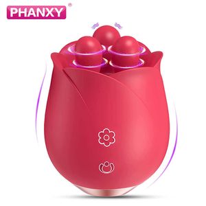 Articles de beauté PHANXY 360 degrés rotatif vibrateur femelle Rose jouet vagin G-Spot Clitoris stimulateur masturbateur vaginal sexy pour les femmes