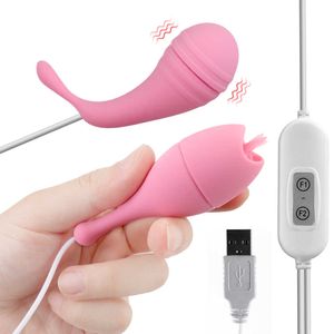 Articles de beauté Plug and Play boule vaginale langue léchant vibrateur pour femmes Clitoris lèche jouets anaux gode femme masturbateur sexy érotique