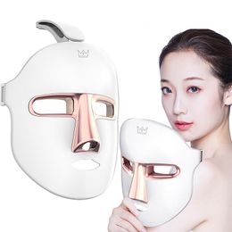Schoonheidsartikelen draagbare gezichts anti -veroudering PDT LED 7 Color PDT Photon Therapy Lamp Skin Care Mask Beauty Machine