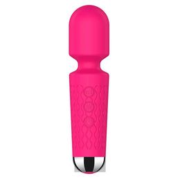 Articles de beauté Vibromasseur AV puissant Gode vibrant pour femme Masseur de point G Chargeur USB Stimulateur de clitoris Jouets sexy pour femmes