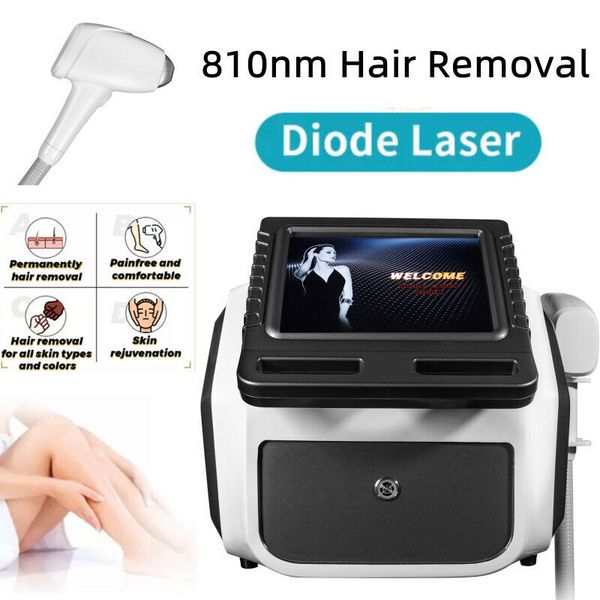 Articles de beauté Professionnel combiner 810 nm diode laser épilation permanente 3 longueur d'onde 755nm 808nm 1064nm rajeunissement de la peau équipement indolore machine de beauté