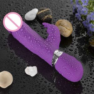 Articles de beauté gode réaliste lapin G Spot stimulateur clitoridien vibrateurs anaux vibrant jouets sexy produit adulte