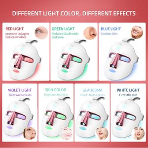 Schoonheidsartikelen rood licht led gezichtsmasker huidverzorging led light therapie masker