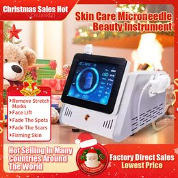 Articles de beauté RF Fractional Microneedling Machine avec Cold Hammer Microneedle RF Face Lifting Vergetures Remover Anti-Aging Beauty-Device