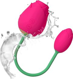 Articoli di bellezza Giocattolo rosa Dildo Spinta Vibratore per le donne Stimolatore del clitoride Lingua che lecca Amore Uovo Allungamento Articoli per adulti Giocattoli sexy Femmina