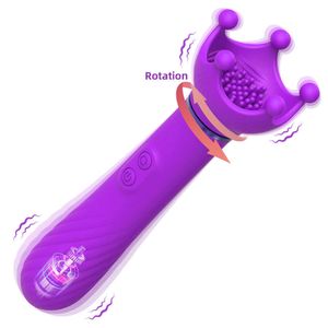 Schoonheid items roterende vibrator vrouwelijke clitorale stimulator dildo anale plug vaginale massager tepel sexy producten voor vrouwen 18