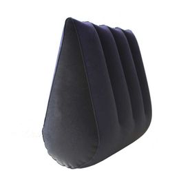 Articles de beauté oreiller sexy triangle gonflable coussin de meubles amusant taille ventre facile à transporter les accessoires de couple s'ajustent confortablement