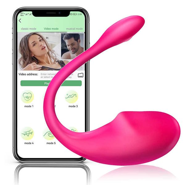 Articles de beauté jouets sexy APP télécommande portable gode vibrateur femmes téléphone sans fil 10 fréquence Vibration Clitoris G Spot adulte