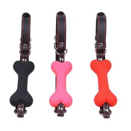 Artículos de belleza Silicone souple de scurit bouche ouverte Gag bdsm chien Restricciones de bondage jouets sexyuels pour femmes esclave produits sm sexytoy