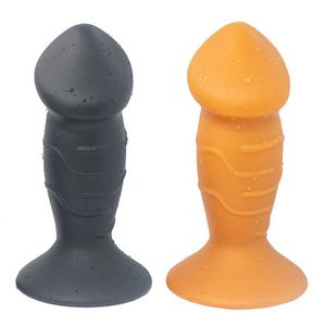 Beauty Items Zachte Enorme Anale Plug met Zuignap Grote Penis Butt Siliconen Grote Dildo Anus Uitbreiden Volwassenen sexy Speelgoed voor Uniseks