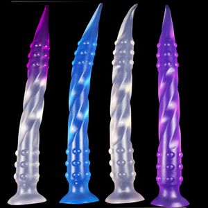 Schoonheidsartikelen Spike Anal Dildo Long Butt Plug Strapon Sexy speelgoed voor mannen Women Masturbators B Explore G-Spot Dilator Deep 18 Shop