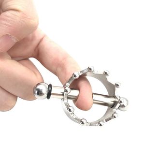 Beauty Items Roestvrij staal Magnetische Tepelklemmen Clips Slave Vrouwelijke Borst Bondage Erotische sexy Speelgoed Voor Vrouwen Koppels spelen Game