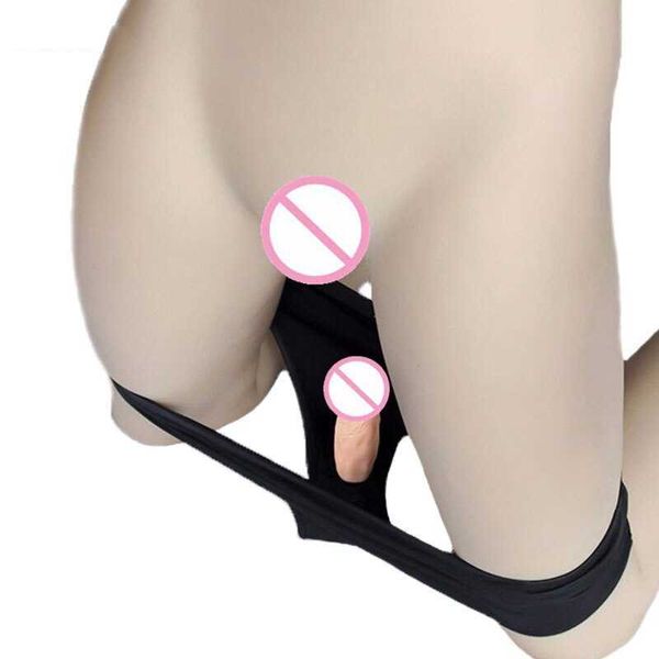 Articles de beauté Strapon gode réaliste culotte de pénis doux Masturbation Anal godemichet anal sous-vêtements godes jouets sexy pour hommes/femmes jouet sexy