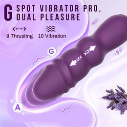 Articles de beauté Jouets anti-stress pour adultes Équipement de masturbation féminine Baguette magique pour femme Gode gonflable Langue Vibrateur Culotte vibrante