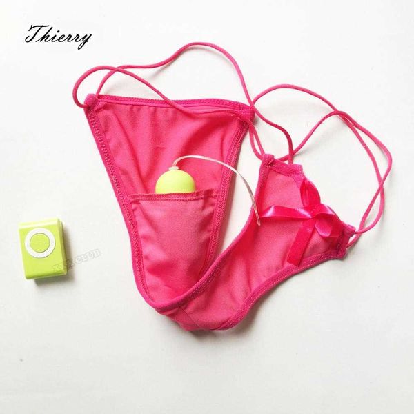 Articles de beauté Thierry sans fil télécommande vibrateur oeuf culotte amovible vibrant balle slips masseur tongs jeux sexy jouets pour femmes
