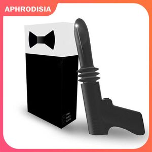 Schoonheidsartikelen duwen dildo vibratiemachine voor vrouwen mannen plezier vibrator vibrator 4 trillingen 4 modi paar sexy speelgoed