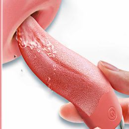 Schoonheidsartikelen tong likken vibrators voor vrouwen clitoris krachtige stille vibratie orgasme speelgoed sexy winkel kutje lipverspreider 10 speed vibrator