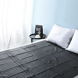 Articles de beauté Draps de literie pour adultes imperméables Housse de matelas en vinyle PVC Lit de soulagement des allergies Jeu hypoallergénique Jouets sexy pour les couples