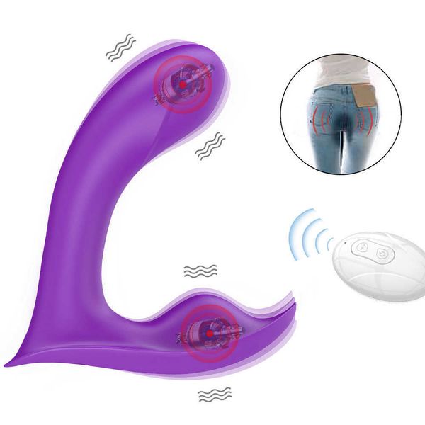 Elementos de belleza consolador portátil vibrador sexytoy para mujeres estimulador g-spot estimulador de control inalámbrico pareja compartir masaje de próstata anal