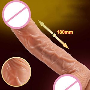 Beauty Items Draadloze Afstandsbediening Echte Penis Realistische Dildo Vibrator G-spot Massage Masturbatie Tong Likken Verwarming sexy Speelgoed Voor Vrouwen