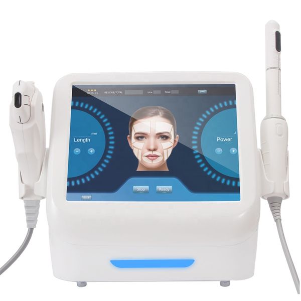 Machine de beauté Hifu serrage vaginal et hifu visage 2 en 1 lifting du visage serrage vaginal corps amincissant rajeunissement de la peau