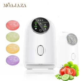 Masque de beauté Maker Machine automatique bricolage fruits légumes soins de la peau traitement de l'acné hydratation anti-âge avec 32 pièces collagène 231229