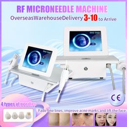 Microneedle Roller High-end draagbare gezichtsschoonheidsapparatuur Radiofrequentie fractionele machine Striae Acne verwijderen