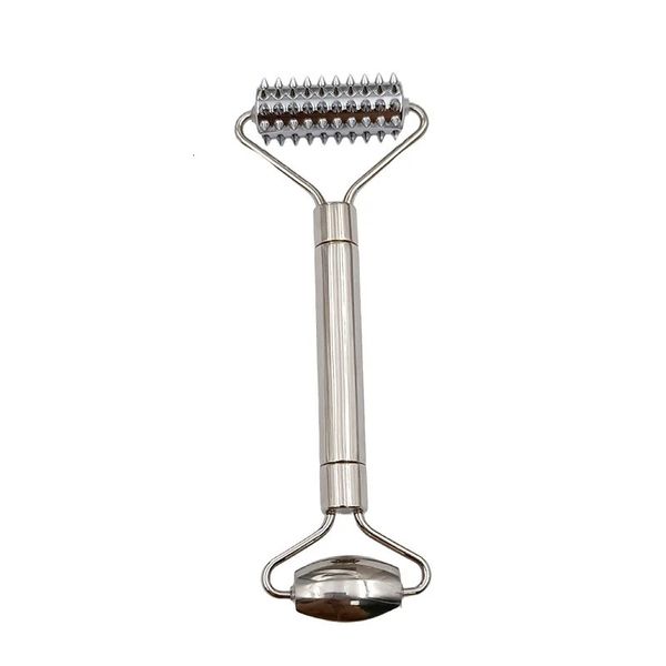 Beauty Microneedle roller Métal Micro Aiguille Rouleau Essence Inductif Instrument Thérapeutique Manuel Beauté Mésothérapie Ménage Rouleau Masseur 231012