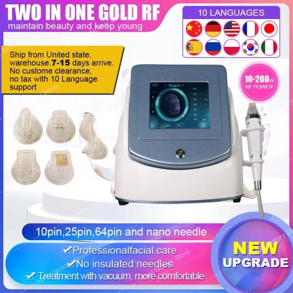 Beauty Microneedle roller microneedling la machine à microneedle rf fractionnelle la plus avancée / rf microneedle radiofréquence la plus populaire lifting rf