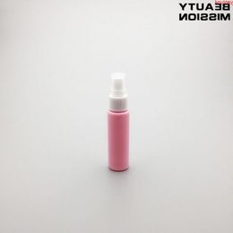 BEAUTY MISSION Outils de maquillage 30ml Rose en plastique Parfum Vaporisateur Bouteilles cosmétiques Petits conteneurs d'emballage 50PCS / LOTgood haute qualité Soqp